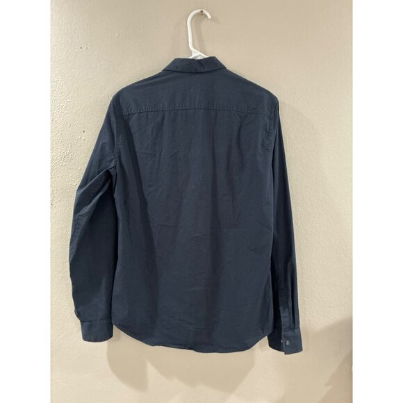 ARMANI EXCHANGE Shirt Mens LONG SLEEVE STRETCH SLIM FIT size small color black - Picture 2 of 9